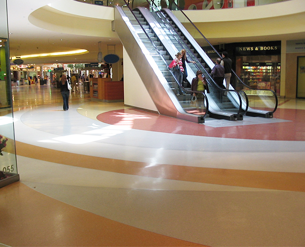 Commercial high-rise floor